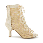 Magnet Aura Tanzschuhe in Gold Glitter