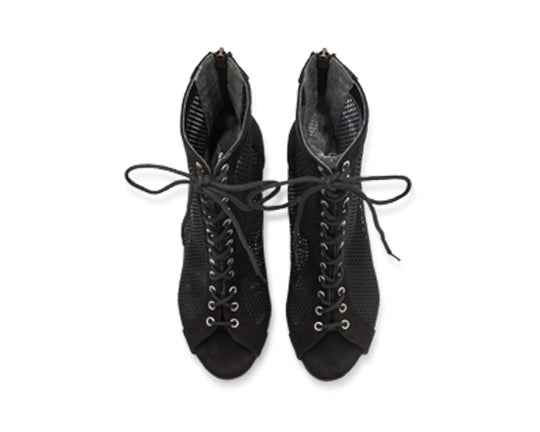 Halley Heels Dance Dance Shoes in Black