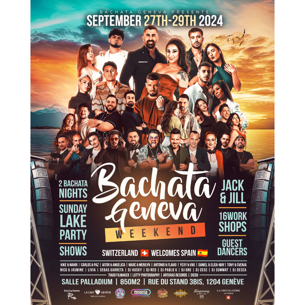 27.09 - 29.09.2024 Bachata Ginebra Weekend
