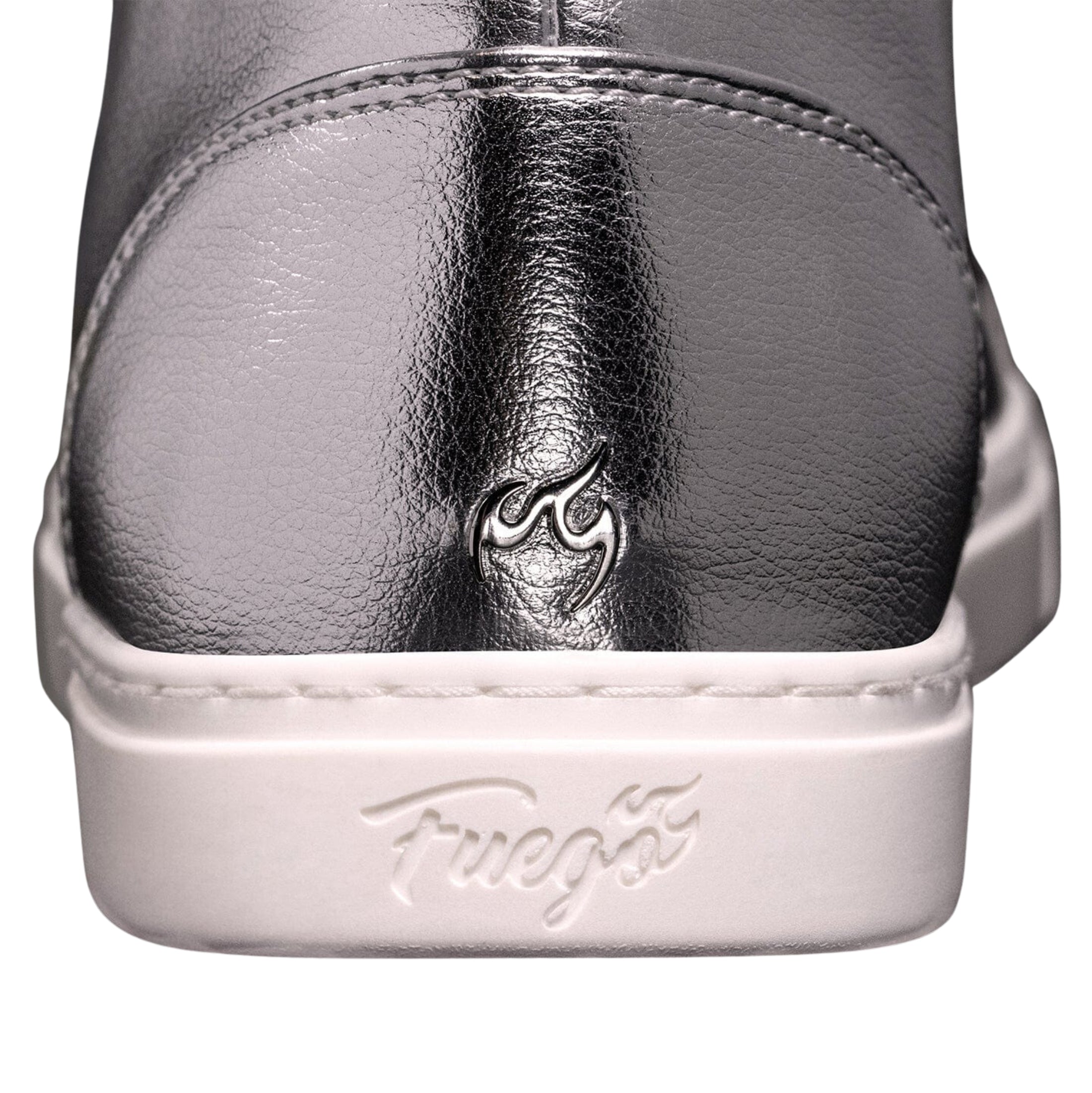 Fugo High Top Dance Sneakers en plata