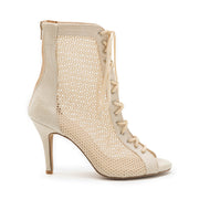 Magnet Aura Tanzschuhe in Beige Wildleder