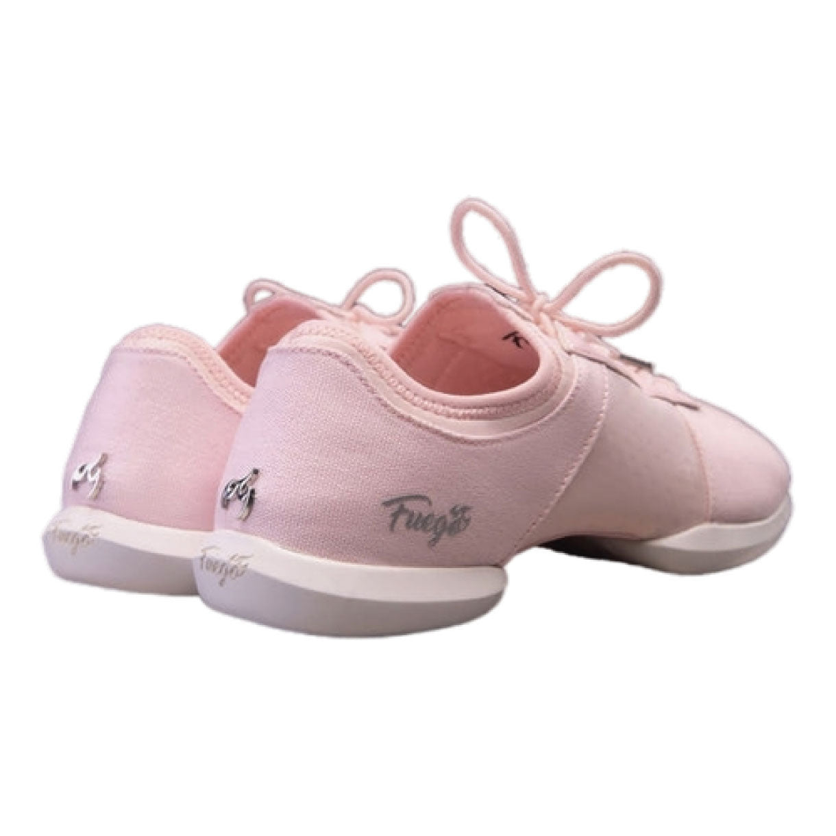 Zapatillas de deporte de baile de FUE en rosa con suela dividida