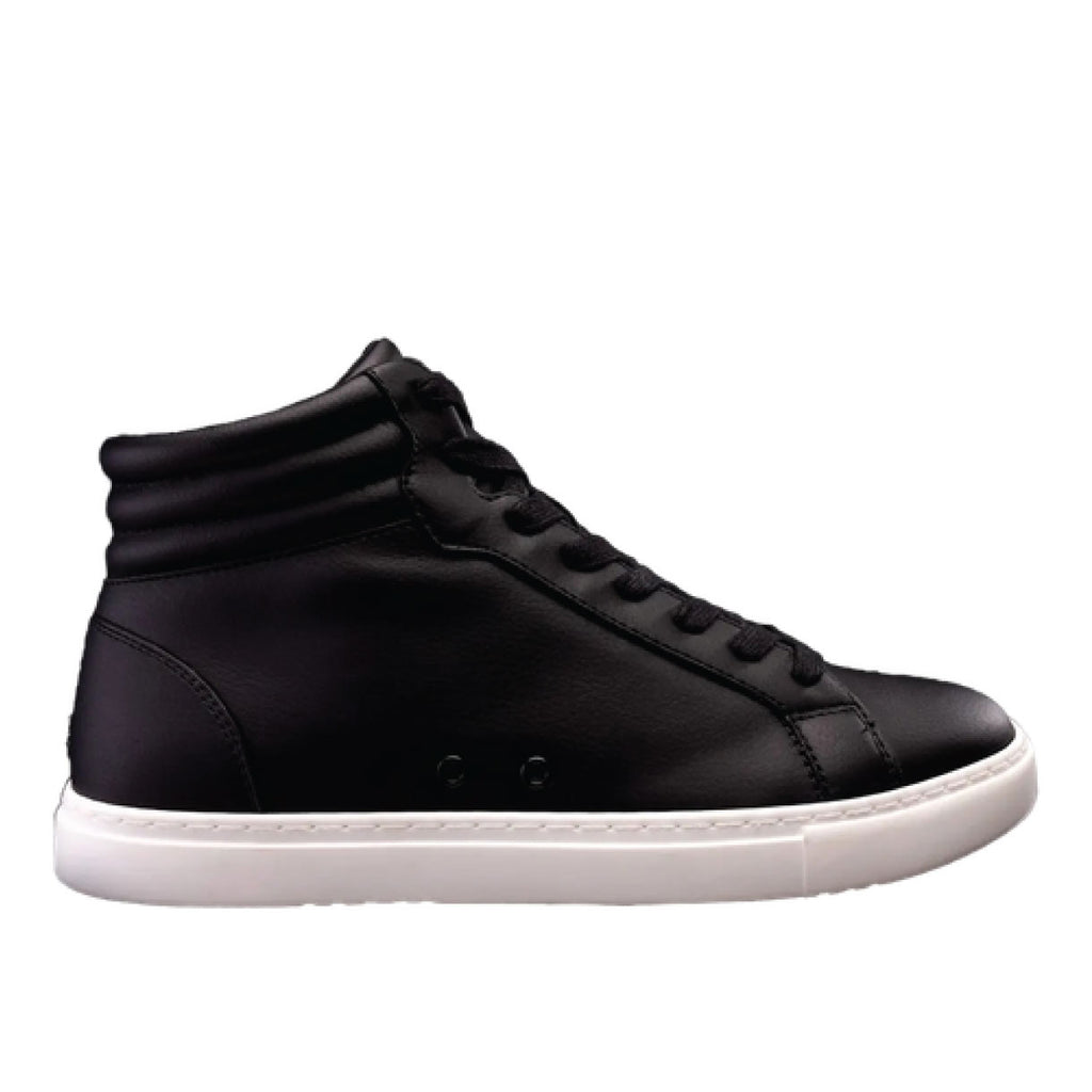 Fuego high top dance sneakers in black/white