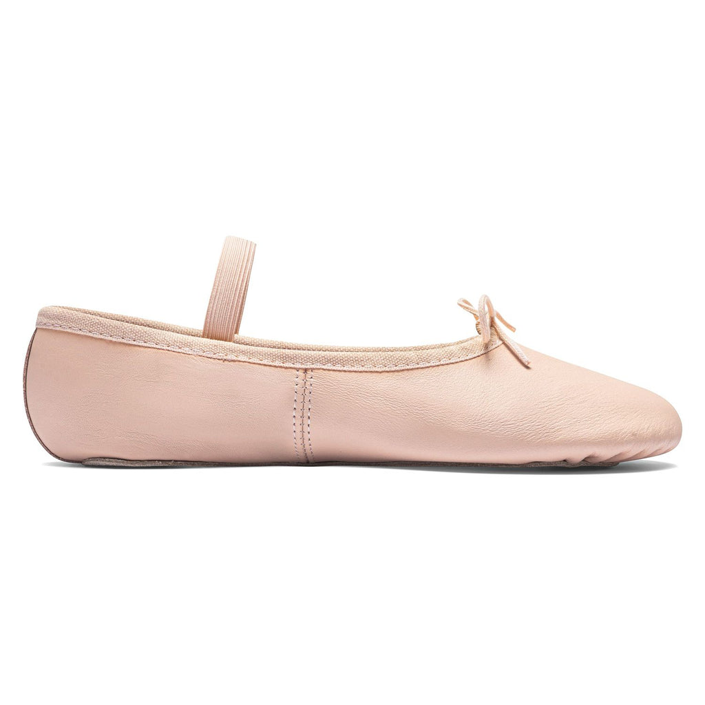 1001 pink leather ballet slippers