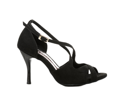 736/486 dance shoes in black suede