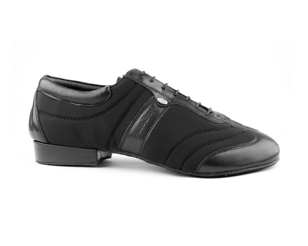 PD Pietro Premium Dance Shoes en cuero/lycra con suela de gamuza