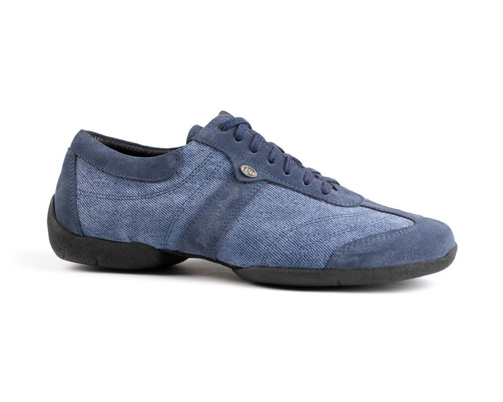 PD Pietro Street Dance Shoes in Denim con Sneaker Sole