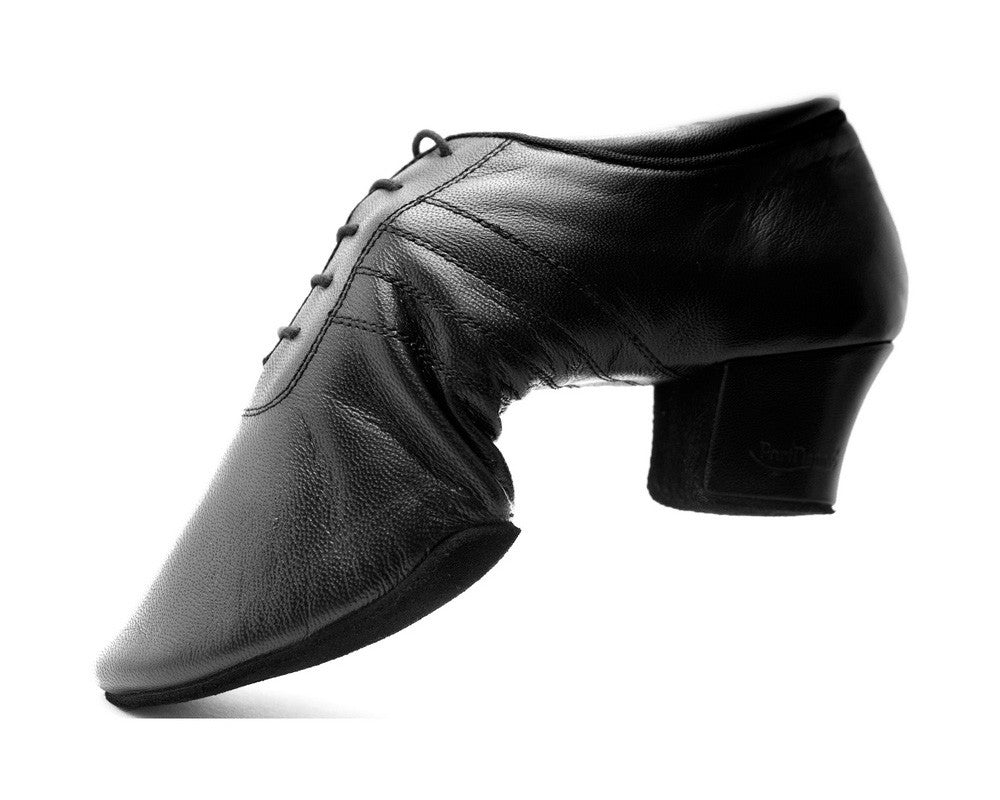 PD008 Premium Dance Shoes in Black Leather