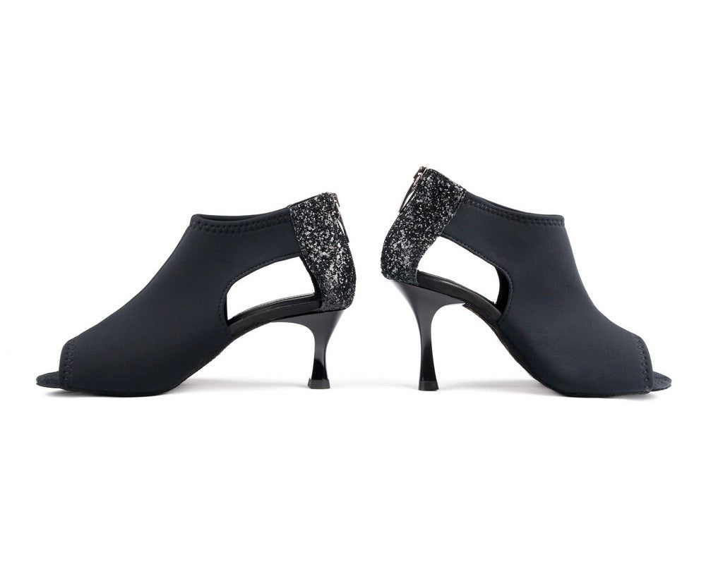 Zapatos de baile de neopreno PD810 en neopreno negro